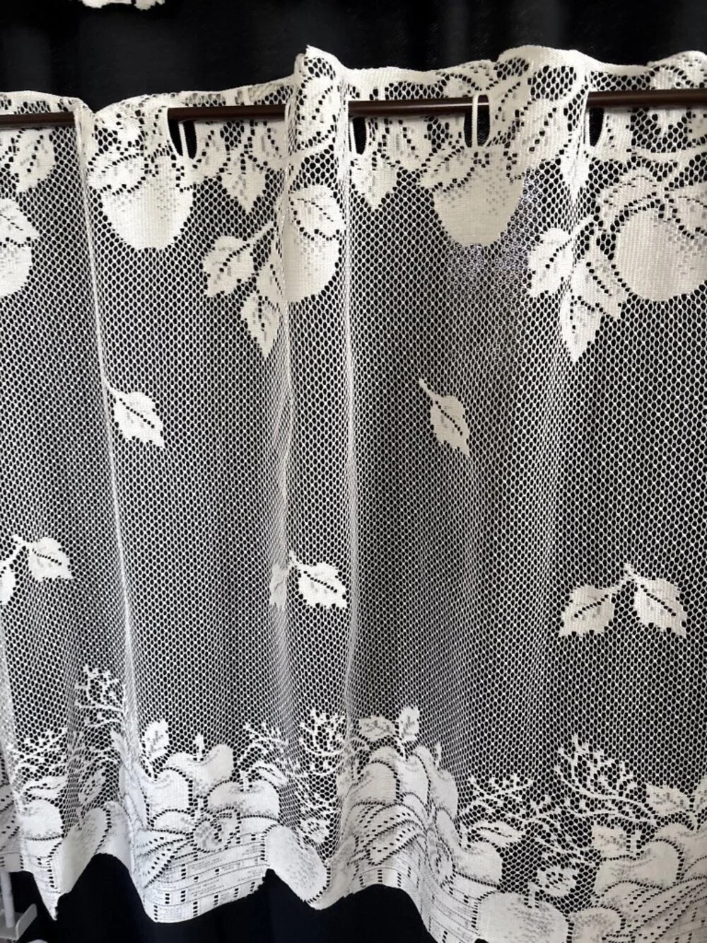 Lace Valance Curtain Set 64